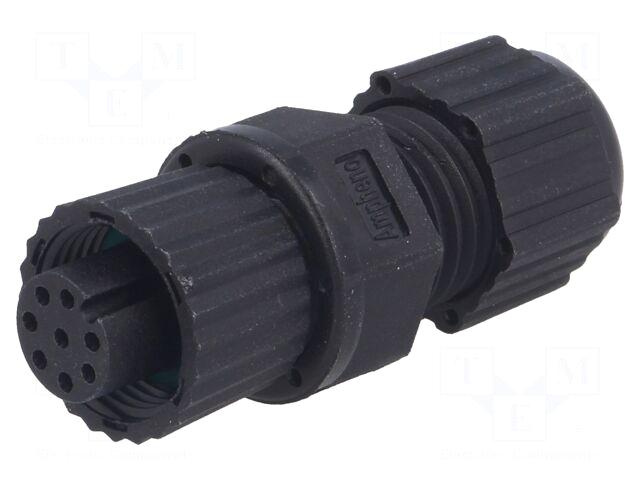 AMPHENOL LTW Connector: M12 | plug