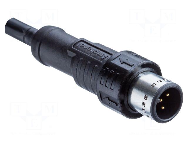 AMPHENOL LTW Connector: M12 | plug