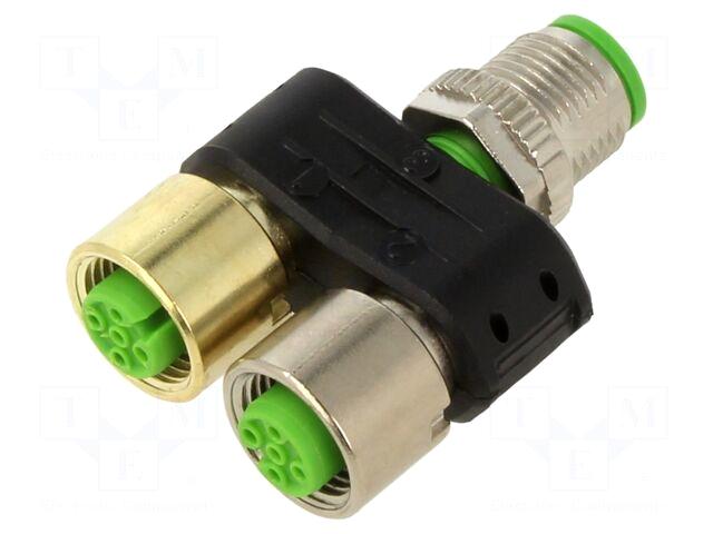 MURRELEKTRONIK T adapter | M12 male