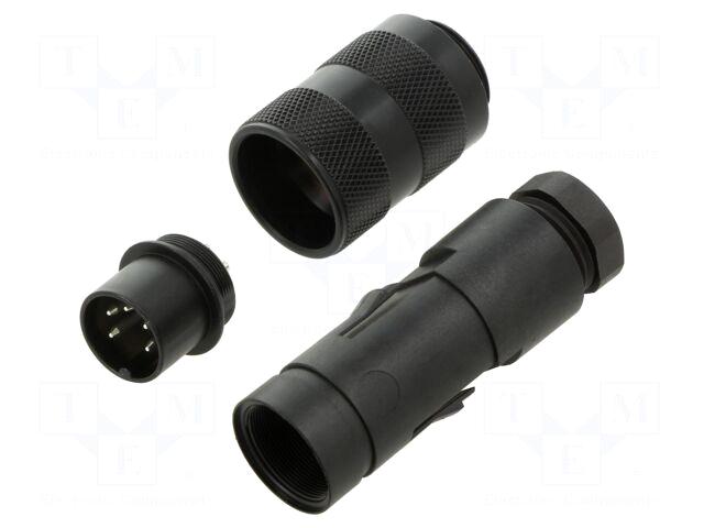 BINDER Connector: M16 | plug |