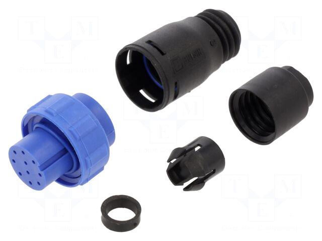 BULGIN Connector: circular | plug |