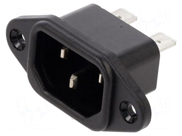 K+B Connector: AC supply | socket