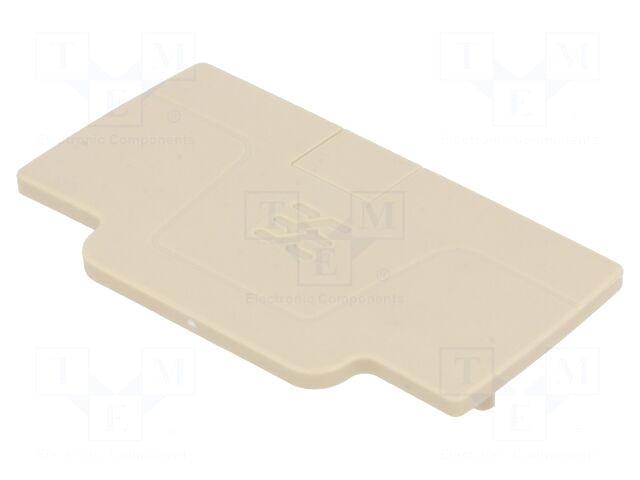 WEIDMÜLLER End plate | Application: A2C2
