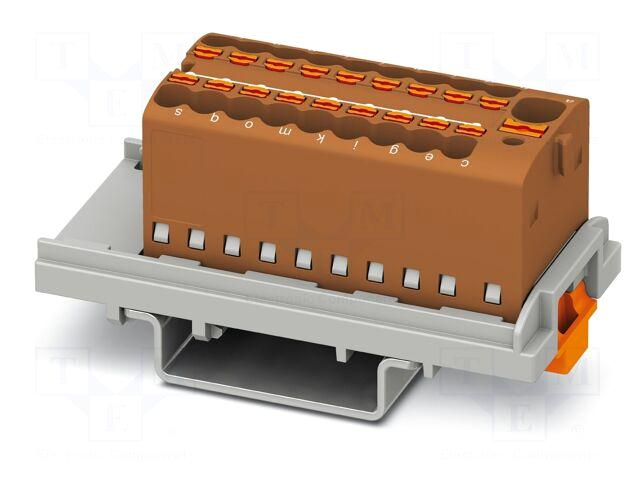 PHOENIX CONTACT Splice terminal: rail |