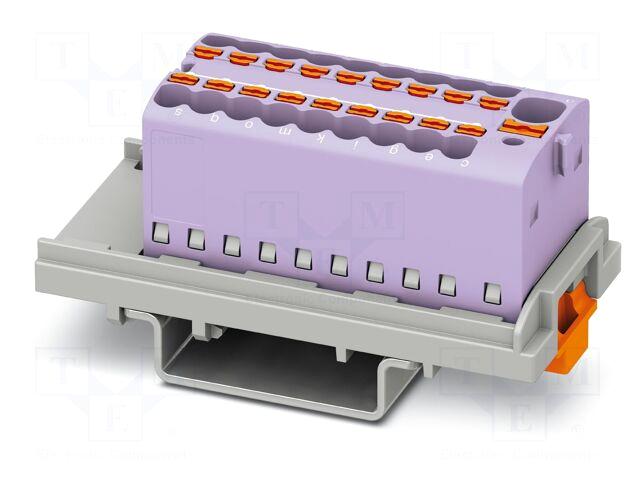 PHOENIX CONTACT Splice terminal: rail |