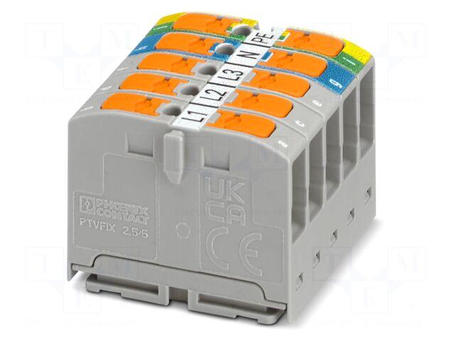 PHOENIX CONTACT Splice terminal: rail |