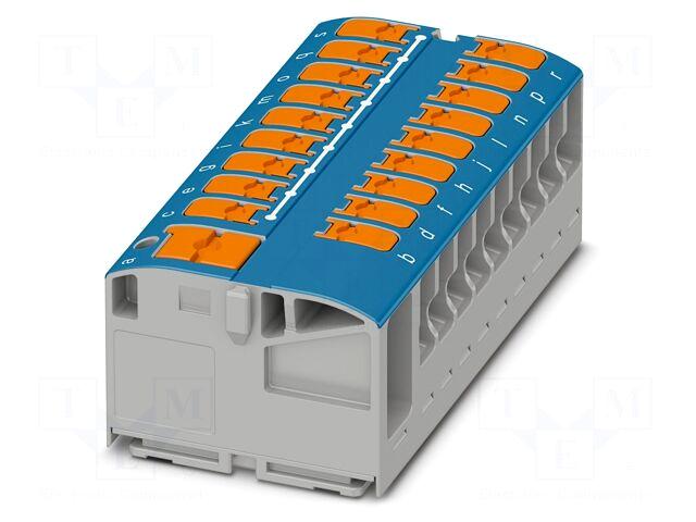 PHOENIX CONTACT Splice terminal: rail |
