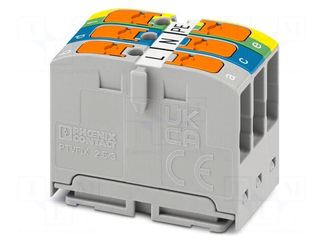 PHOENIX CONTACT Splice terminal: rail |