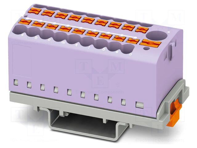 PHOENIX CONTACT Splice terminal: rail |
