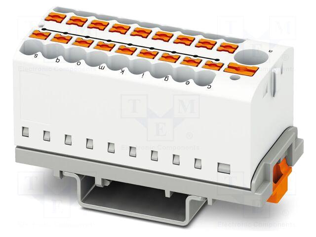 PHOENIX CONTACT Splice terminal: rail |