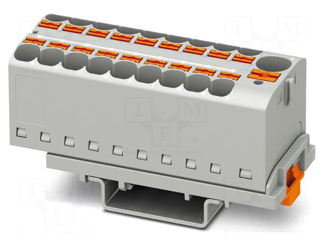 PHOENIX CONTACT Splice terminal: rail |