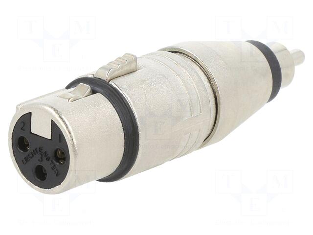 NEUTRIK Connector: RCA | silver |