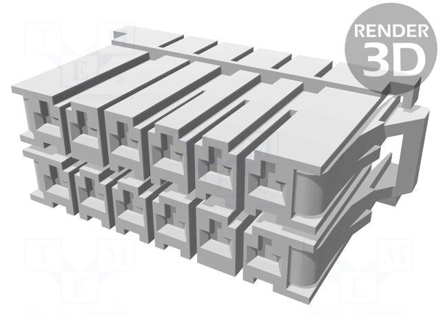 TE Connectivity Connector: wire-board | plug
