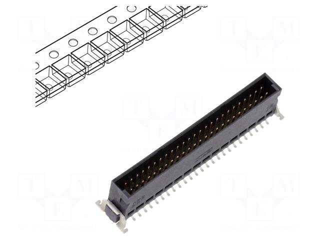 TE Connectivity Connector: PCB to PCB