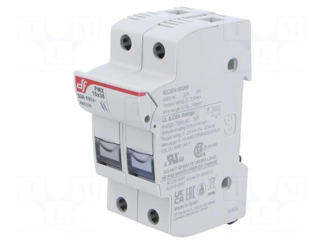 DF ELECTRIC Fuse holder | 10x38mm