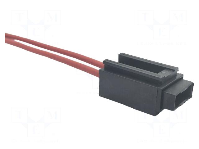 ELED Fuse holder | Leads: leads