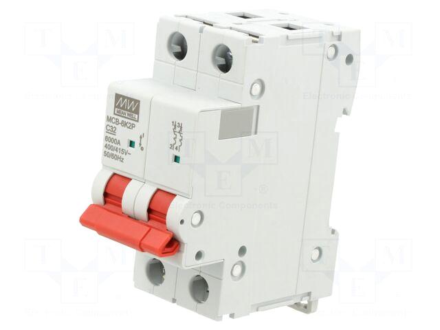 MEAN WELL Circuit breaker | 230/400VAC
