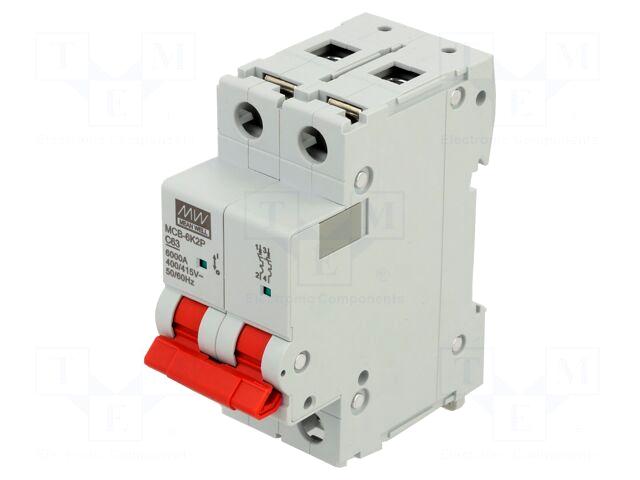 MEAN WELL Circuit breaker | 230/400VAC