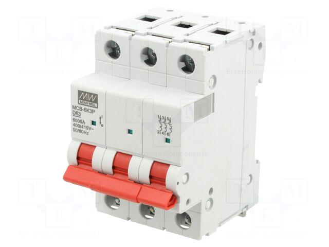 MEAN WELL Circuit breaker | 230/400VAC