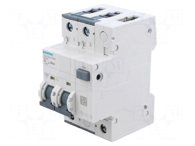 SIEMENS RCBO breaker | Inom: 6A