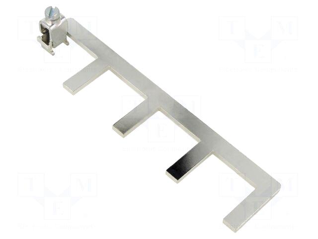DEHN Earthing rail | Poles: 4