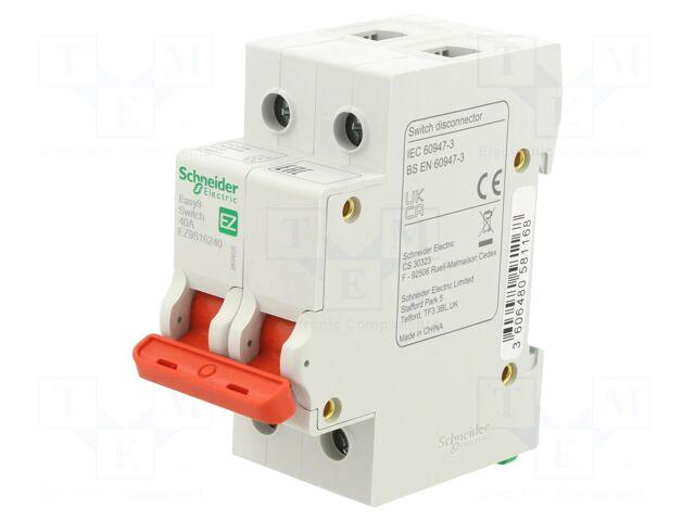 SCHNEIDER ELECTRIC Switch-disconnector | Poles: 2