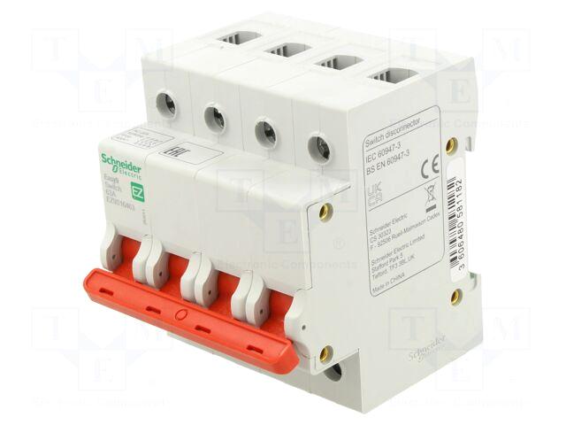 SCHNEIDER ELECTRIC Switch-disconnector | Poles: 4