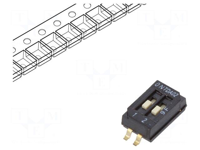 C&K Switch: DIP-SWITCH | Poles number: