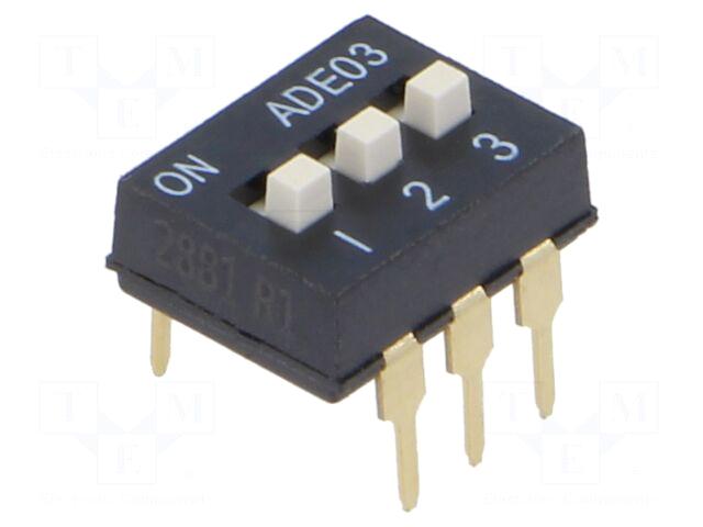 TE Connectivity Switch: DIP-SWITCH | Poles
