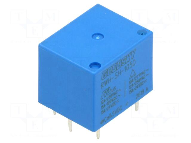 GOODSKY Relay: electromagnetic | Ucoil: 5VDC