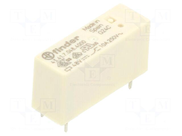 FINDER Relay: electromagnetic | Ucoil: 48VDC