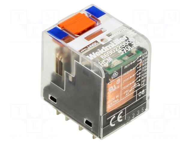WEIDMÜLLER Relay: electromagnetic | 24VDC |