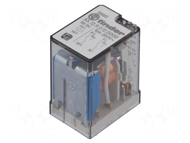FINDER Relay: electromagnetic | DPDT |