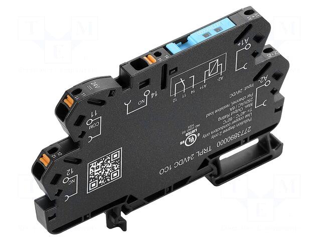 WEIDMÜLLER Relay: electromagnetic | Ucoil: 24VDC