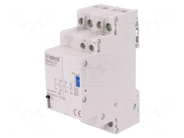 ISKRA Relay: installation | bistable,impulse