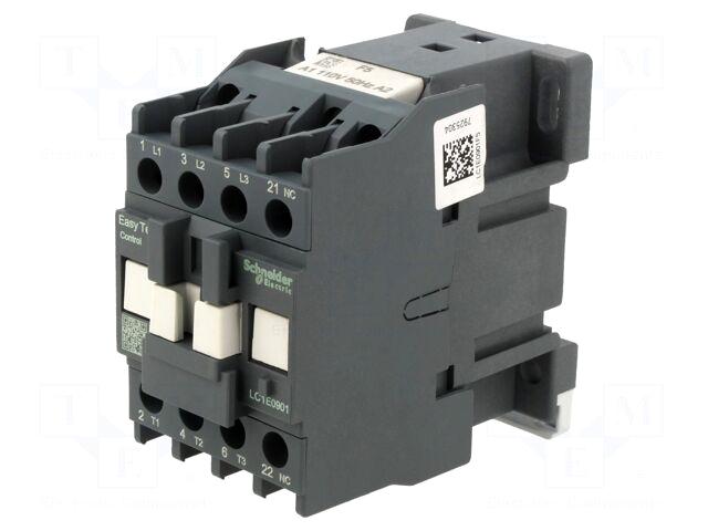 SCHNEIDER ELECTRIC Contactor: 3-pole | NO