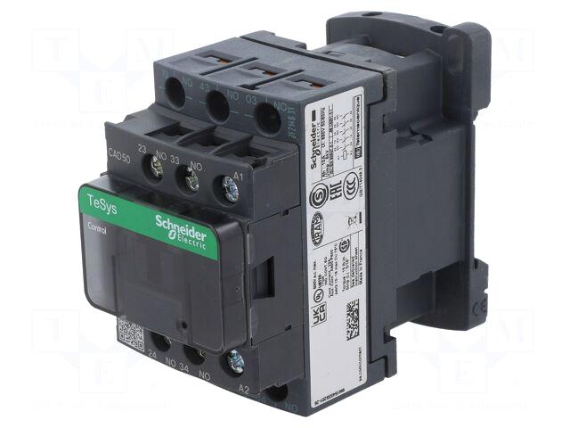 SCHNEIDER ELECTRIC Contactor: 5-pole | NO