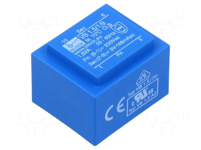 BLOCK Transformer: encapsulated | 1.5VA