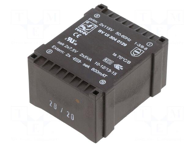 HAHN Transformer: encapsulated | 10VA |