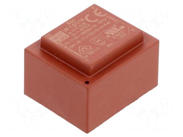 BLOCK Transformer: encapsulated | 1VA |