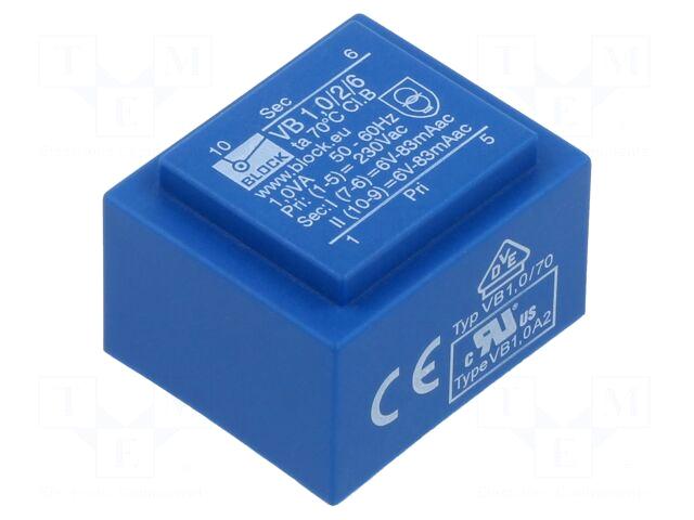 BLOCK Transformer: encapsulated | 1VA |