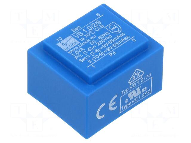 BLOCK Transformer: encapsulated | 1VA |