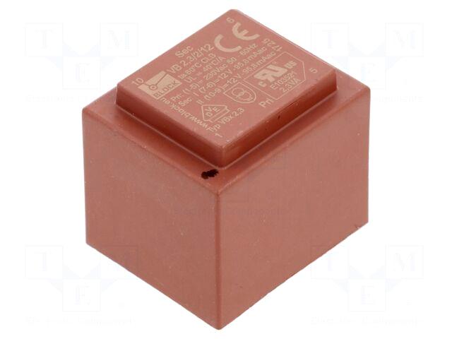 BLOCK Transformer: encapsulated | 2.3VA
