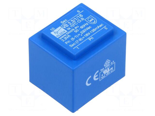 BLOCK Transformer: encapsulated | 2.3VA