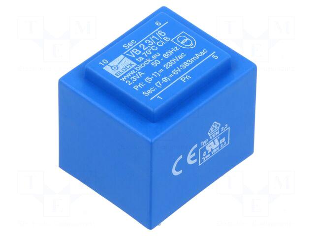 BLOCK Transformer: encapsulated | 2.3VA