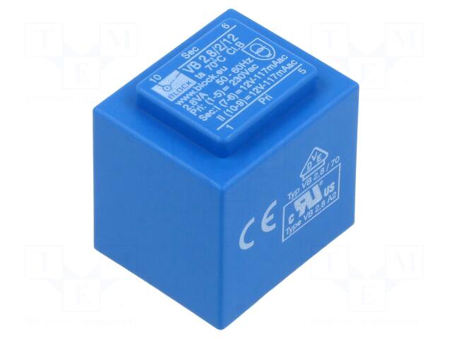 BLOCK Transformer: encapsulated | 2.8VA