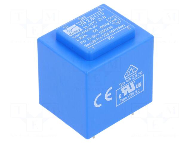 BLOCK Transformer: encapsulated | 2.8VA