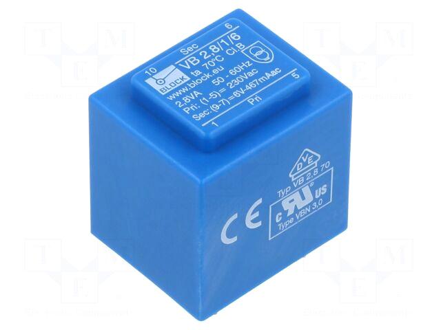 BLOCK Transformer: encapsulated | 2.8VA