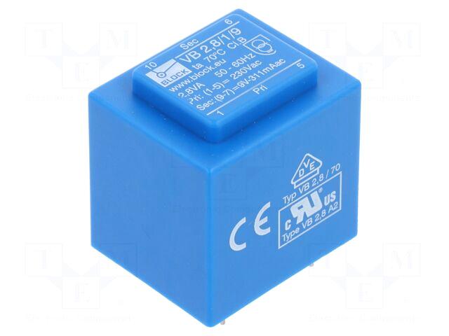 BLOCK Transformer: encapsulated | 2.8VA