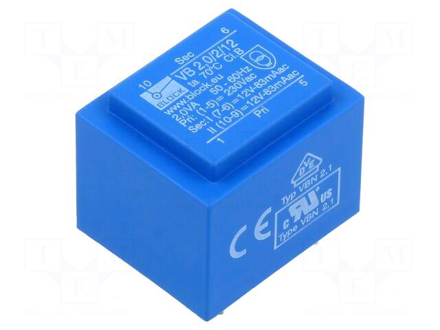 BLOCK Transformer: encapsulated | 2VA |